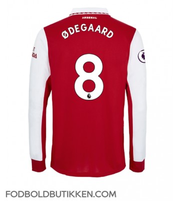 Arsenal Martin Odegaard #8 Hjemmebanetrøje 2022-23 Langærmet